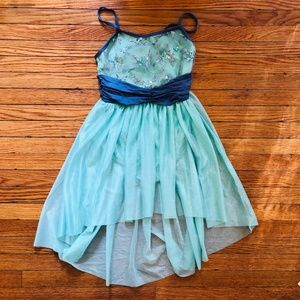 Weissman Costume Dance Ice Skating Embroidered